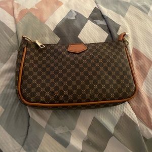 Brown crossbody purse
